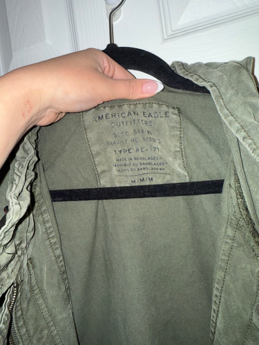 American Eagle Outfitters Olive Utility Jacket - Women - Picture 4 of 8